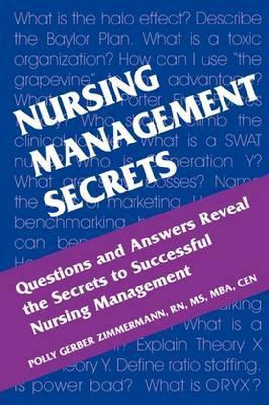 Nursing Management Secrets - cover