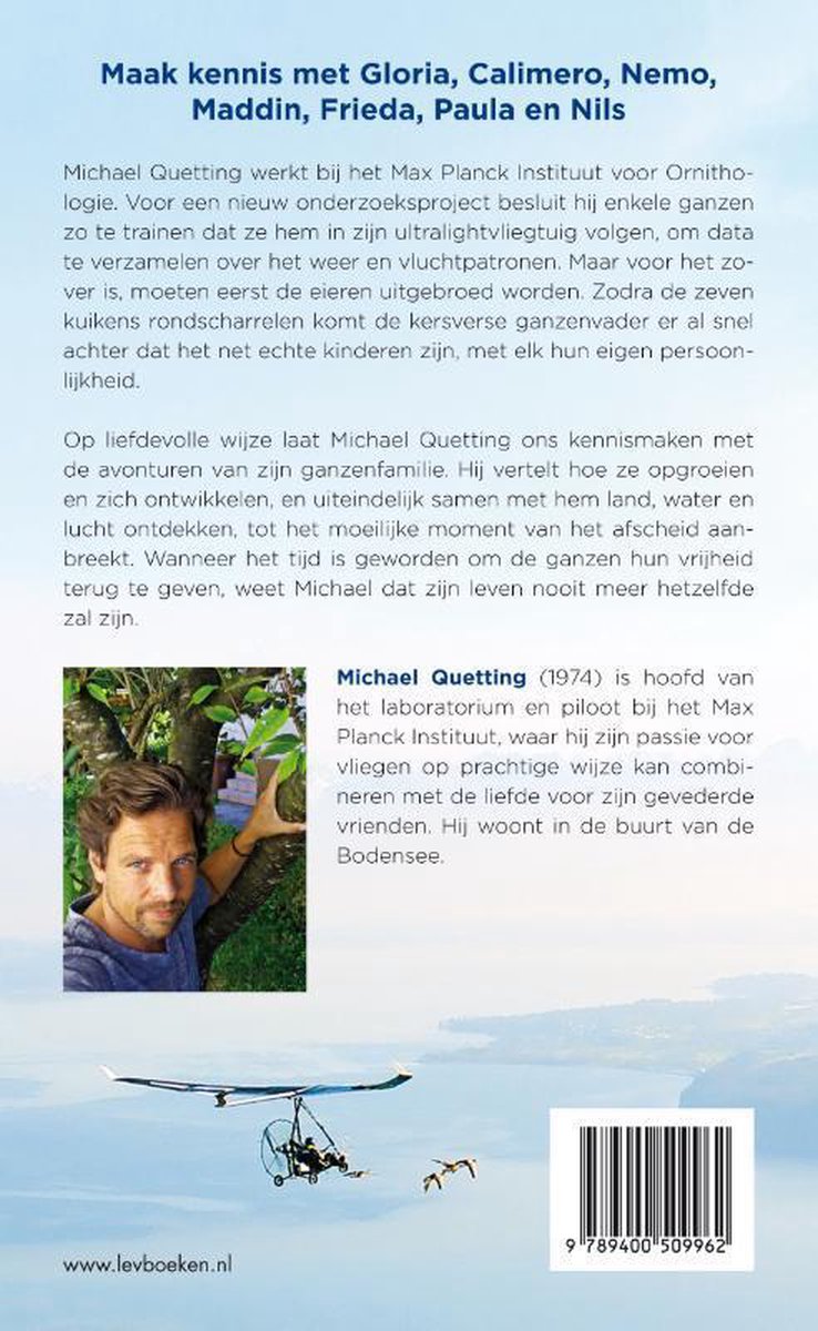 Opeens ganzenvader - back cover