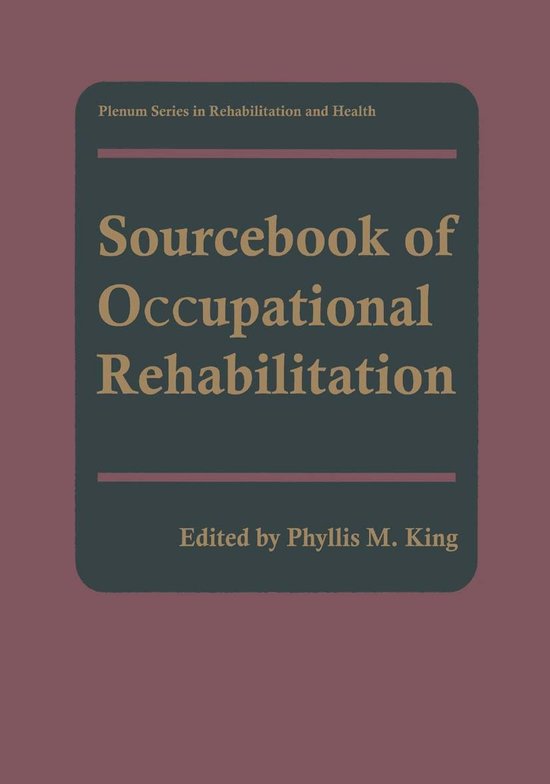 Springer Series in Rehabilitation and Health - Sourcebook of ... - cover