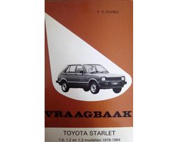 Omslag van Vraagbaak voor uw Toyota Starlet