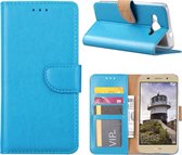 Xssive Hoesje voor Huawei Y3 2018 - Book Case - geschikt voor 3 pasjes - Turquoise