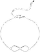 24/7 Jewelry Collection Infinity Armband - Zilverkleurig