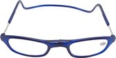 Clipyreader Magnetische leesbril | Blauw |+2,50
