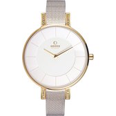 Obaku V158LE GIMC horloge dames - zilver - edelstaal doubl�