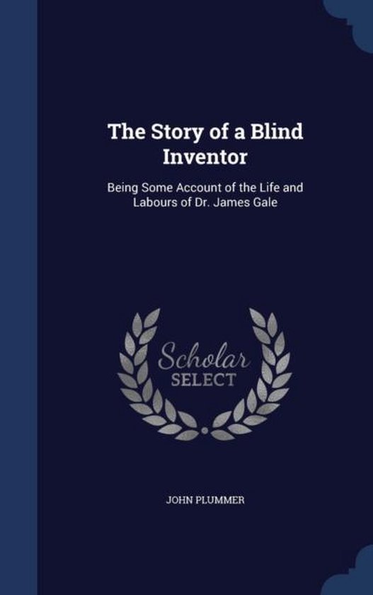 The Story of a Blind Inventor - cover