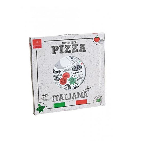 Bormioli Rocco Recipe pizzabord - Ø 33 cm - Set-4 - Bormioli