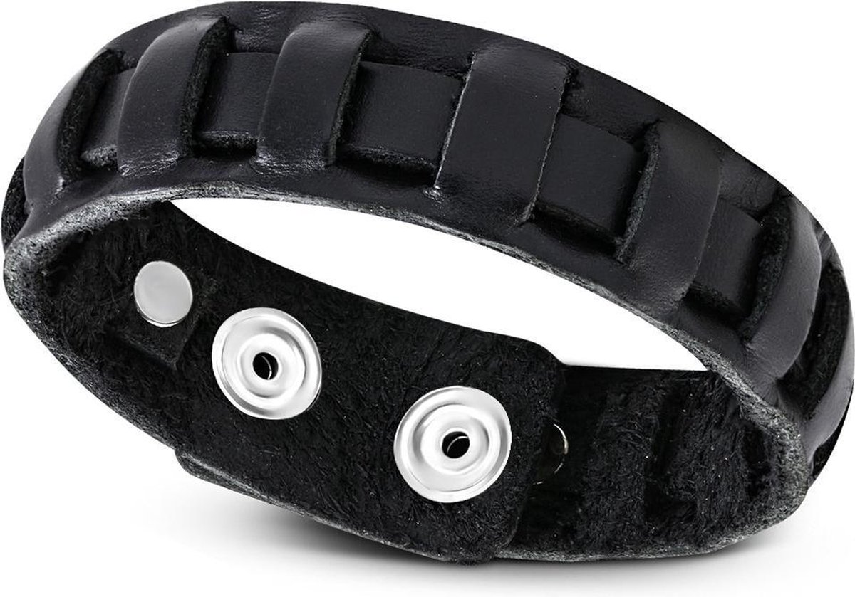 Amanto Armband Aik - Leer - 20mm - 20-23cm
