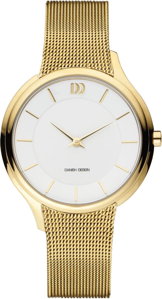 Danish Design IV05Q1194 horloge dames - goud - edelstaal doubl�
