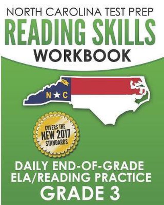NORTH CAROLINA TEST PREP Reading Skills Workbook Daily End-o ... - cover