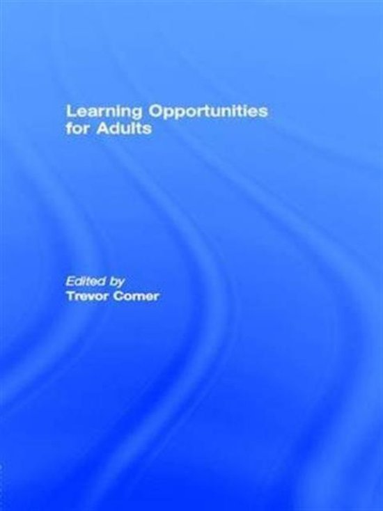 Learning Opportunities for Adults - cover