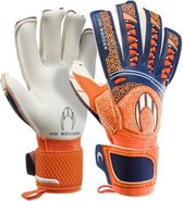 HO soccer keepershandschoen, SSG Ikarus Roll oranje, maat 8
