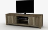 Tv-meubel Montana 170 cm in canyon oak decor