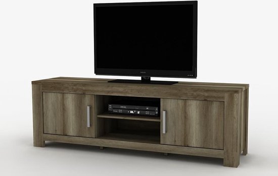 Tv-meubel cm in canyon oak decor | bol.com