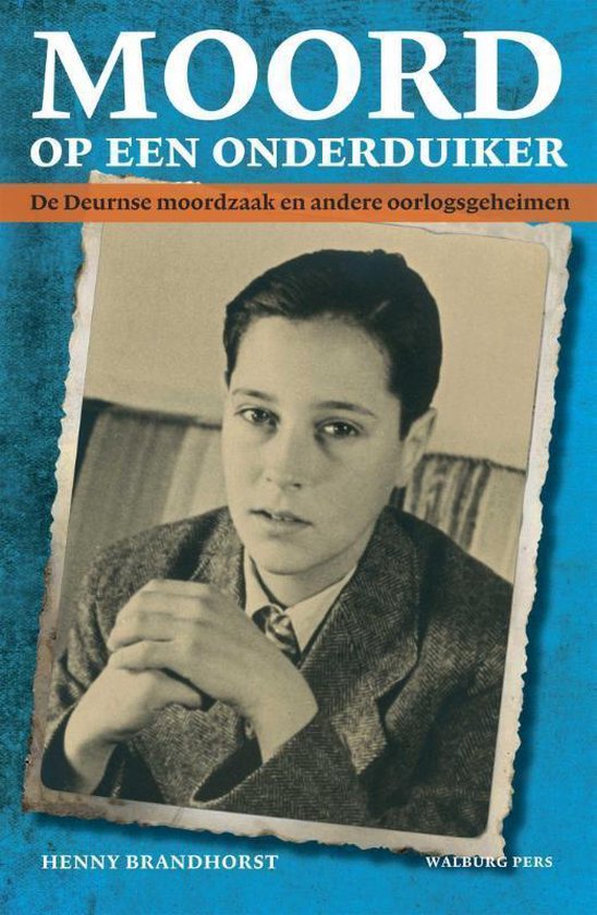 Cover van het boek 'Moord op een onderduiker'
