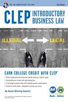 CLEP Test Preparation - CLEP® Introductory Business Law Book + Online, 2nd Ed.