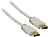 Bandridge DisplayPort - DisplayPort kabel - wit - 2 meter
