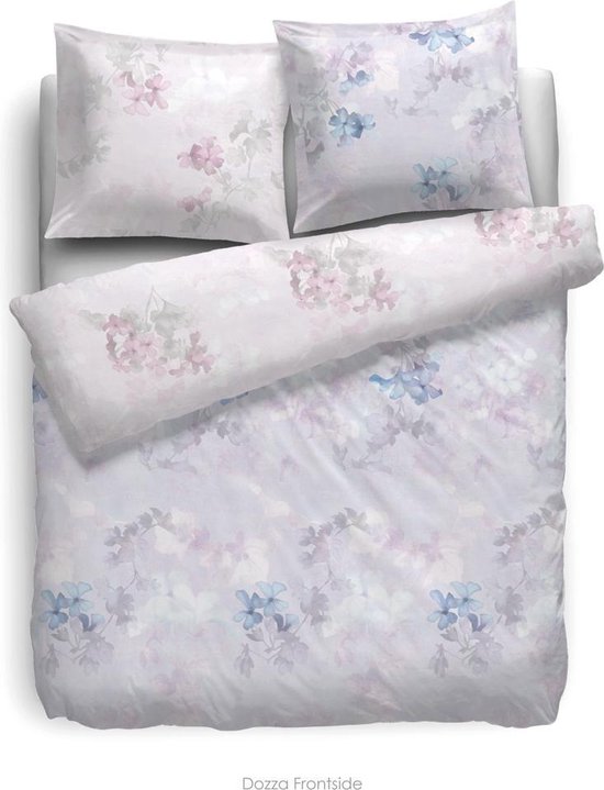 HNL Velvet Touch Dozza Dekbedovertrek - Lits-jumeaux - 240x200/220 cm - Roze