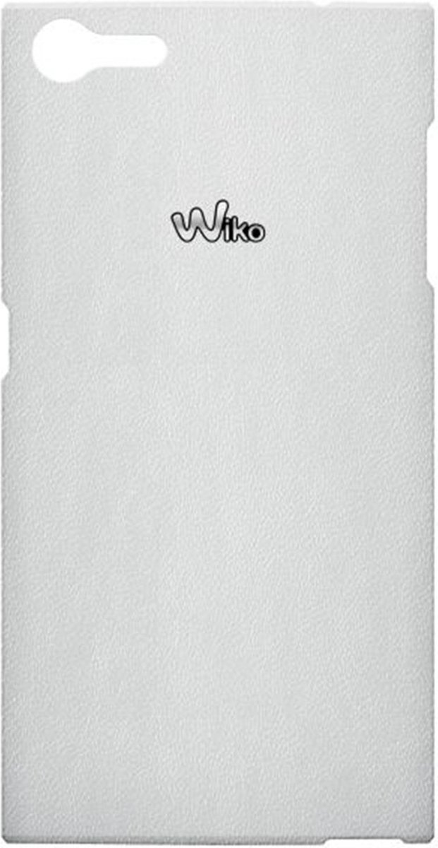 Wiko Leather Effect Back Cover Highway Star Zilver