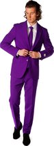 OppoSuits Purple Prince - Mannen Kostuum - Paars - Feest - Maat 44