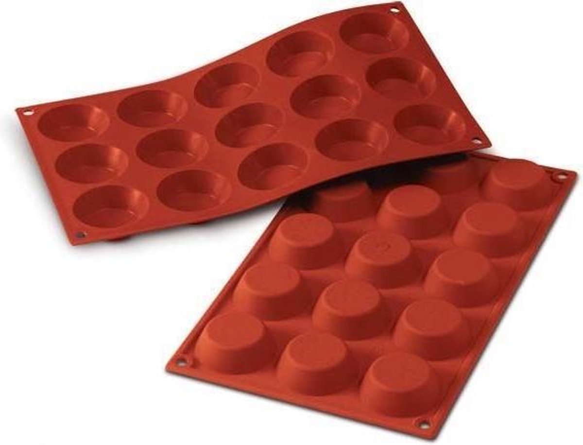 Silikomart Siliconen Mal Tartelleta 50x15mm
