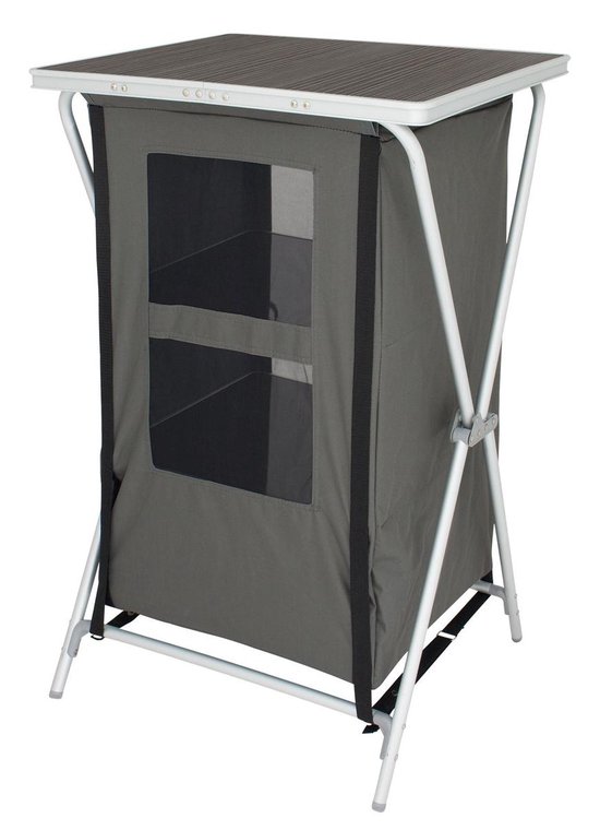 Eurotrail Campingkast Aubenas 98 X 60 Cm Aluminium/mdf Groen van Eurotrail — afbeelding 5
