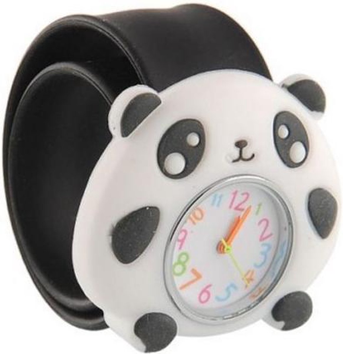 Kinderhorloge - klaparmband panda