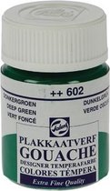 Talens plakkaatvef Extra Fijn flacon van 16 ml, donkergroen