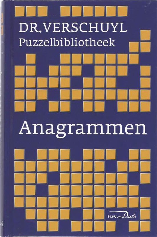 Cover van het boek 'Dr. Verschuyl Puzzelbibliotheek Anagrammen'