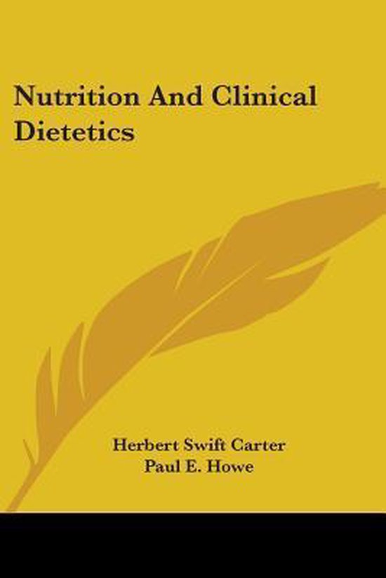 Nutrition And Clinical Dietetics - cover