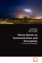 Shona Names as Communication and Description
