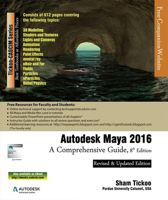 Autodesk Maya 2016: A Comprehensive Guide - cover