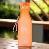 2 st. BPA vrije sport waterfles - Oranje