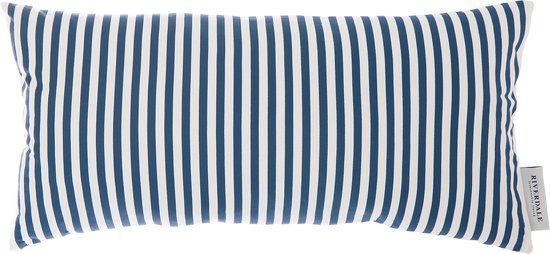 Afkeer Meer aantrekkelijk Riverdale stripe - Kussen - 30x60cm - wit/blauw | bol.com