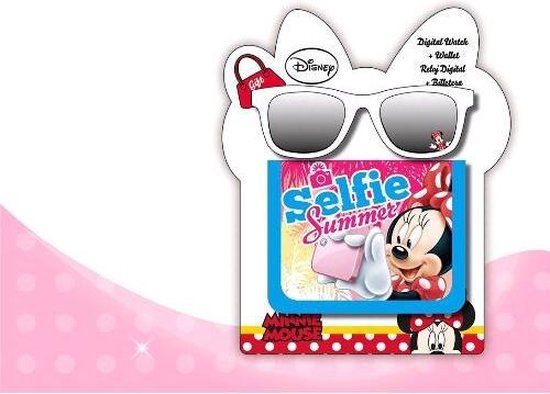 geestelijke gezondheid krekel aanpassen Disney - Minnie Mouse Portemonnee en zonnebril - Giftset | bol.com