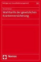 Wahltarife der gesetzlichen Krankenversicherung