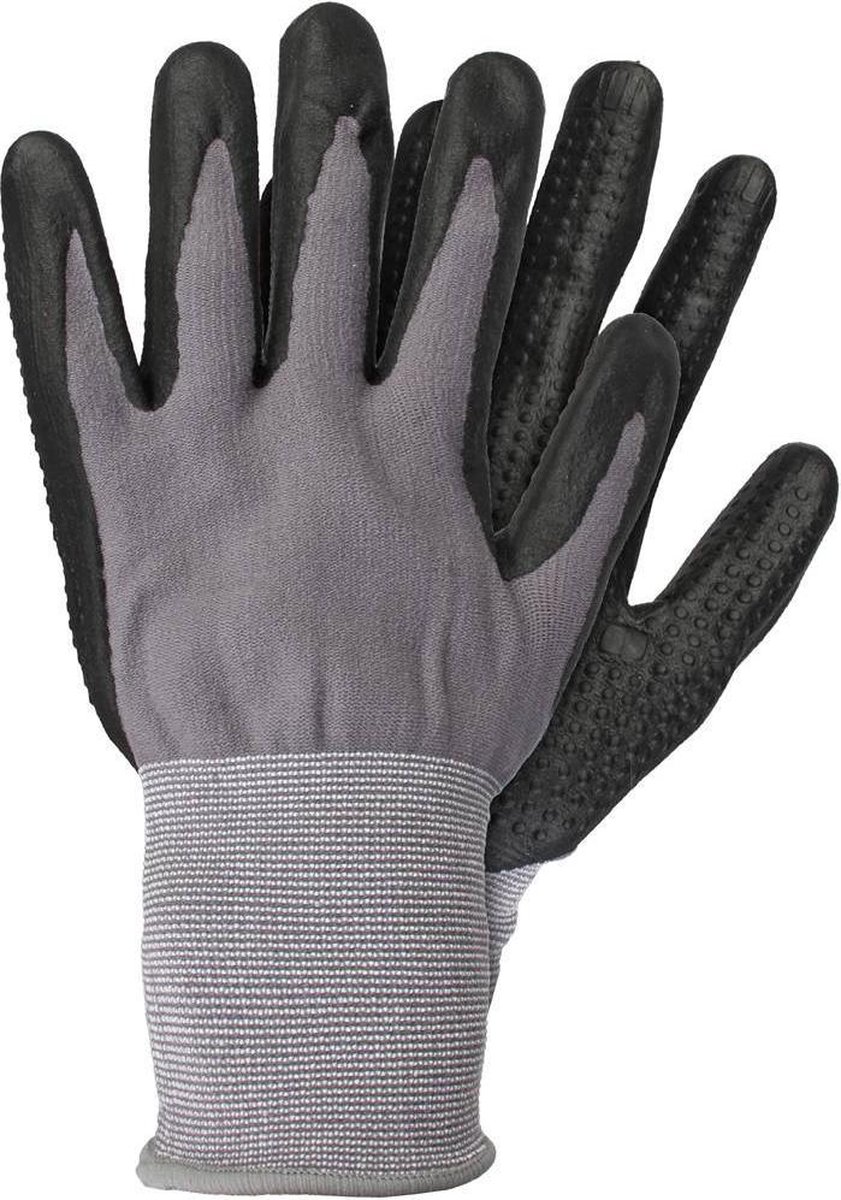 Talen Tools Werkhandschoenen Nitrile Zwart - Maat XL