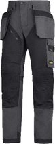 Snickers Ruffwork werkbroek 6203-5804 Steelgrey/Black mt.46