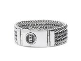SILK Jewellery - Zilveren Armband - Classic chevron - 233.22 - Maat 22,0