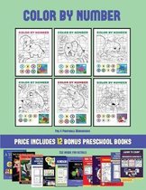 Pre K Printable Workbooks (Color by Number)