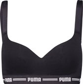 PUMA Dames Iconic Padded BH Top 1P - Zwart - Maat XS