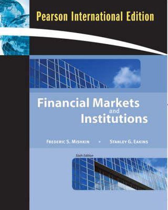 Financial Markets and Institutions | 9780321552112 | Frederic Mishkin ...