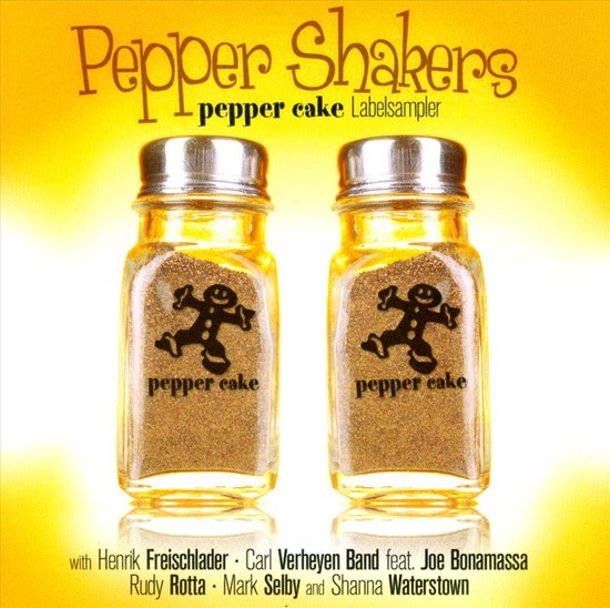 Pepper Shakers: Pepper Cake Label Sampler