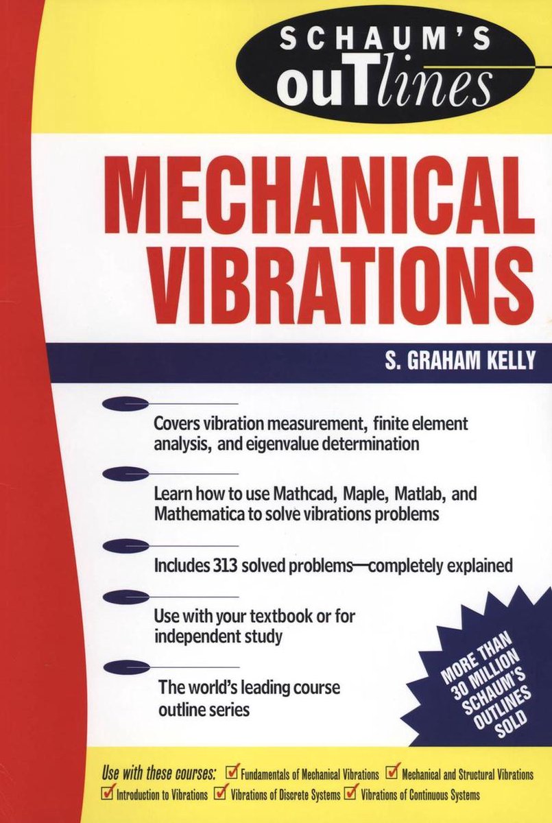 Omslag van Schaum's Outline of Mechanical Vibrations
