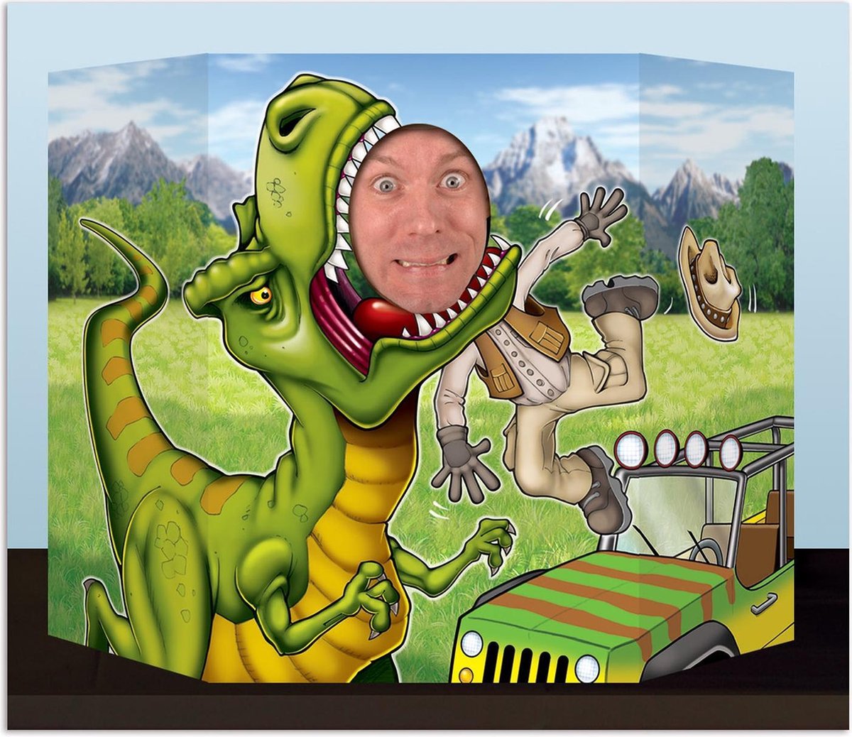 360 DEGREES - Dinosaurus photobooth poster