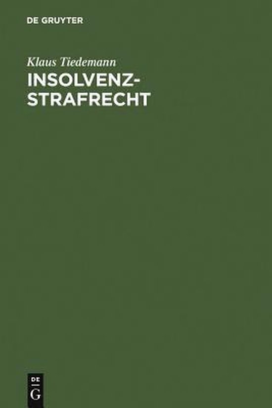 Insolvenz-Strafrecht - cover