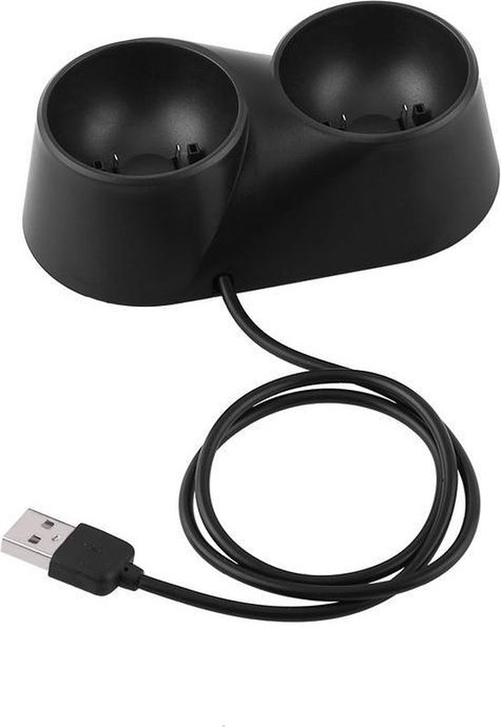 Eigenaardig spiritueel Lada Dual PS Move Controller Dock Charger Oplaad Station – Voor PlayStation 3-4  - USB | bol.com
