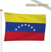 Venezolaanse Vlag Venezuela 200x300cm - Kwaliteitsvlag - Geschikt voor buiten