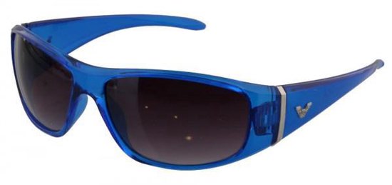 Verslaving toon timmerman Blitse zonnebril met blauw montuur. | bol.com