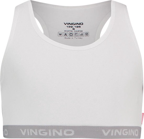 Maillot de corps Vingino Girls - Real White - Taille 104