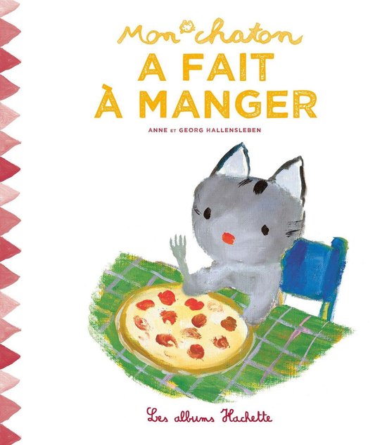 Mon chaton a fait à manger - cover